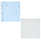 White & Blue Muslin Swaddles ( 2-Pack ), 1, hi-res